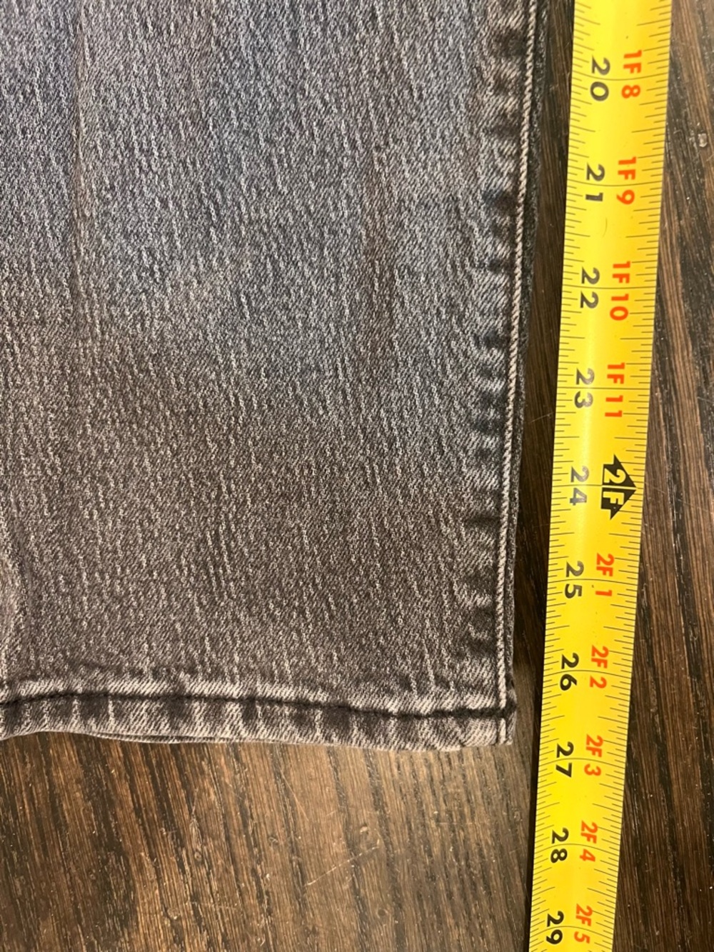 Madewell The Perfect Vintage Jeans Lunar Wash Grey High Rise Size 27 - Picture 10 of 12